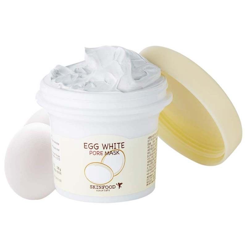skin food egg white mask - korean skincare