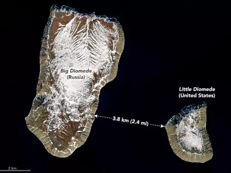 Diomede islands