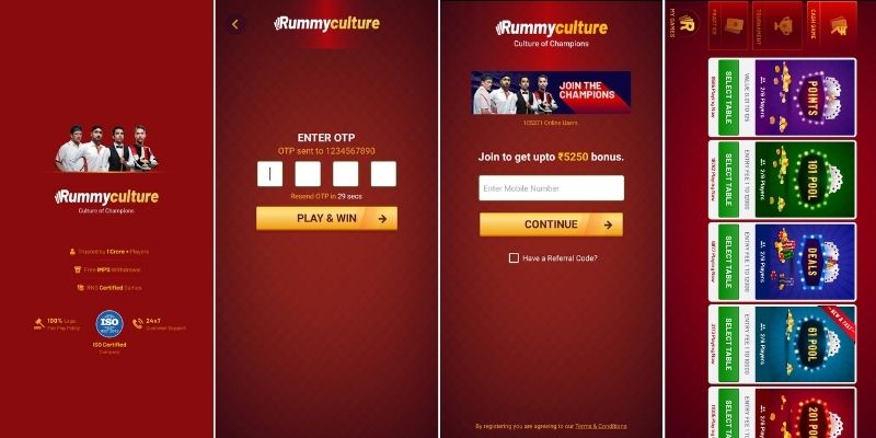 Best amongst Real-Time Money Android Game Apps Rummyculture