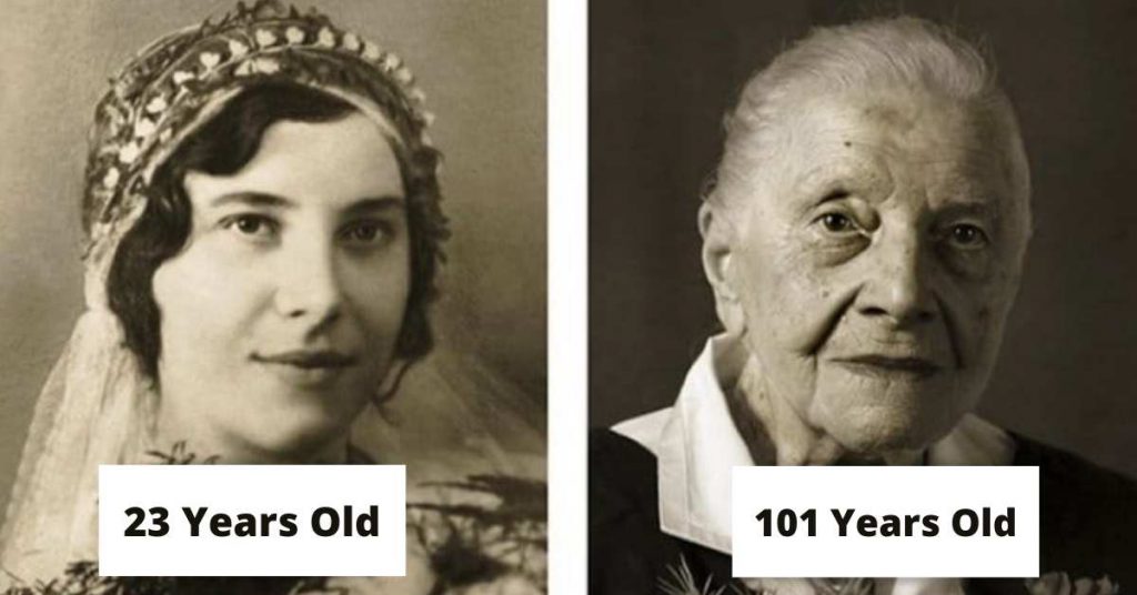 Then And Now Photos Of People At 100 Years Old And As Young Adults