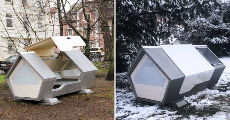 A German City Has Created Sleeping Pods For The Homeless