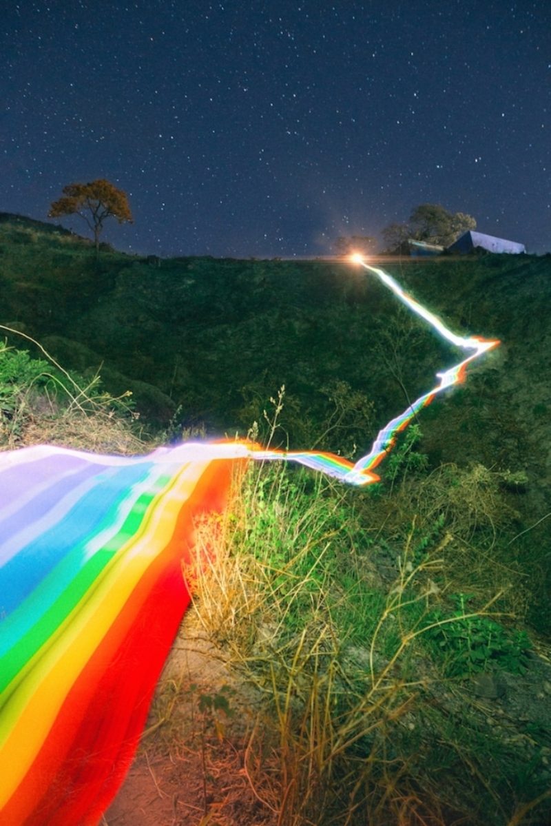 Rainbow Paths Illuminates Roads Into Mystical Landscapes